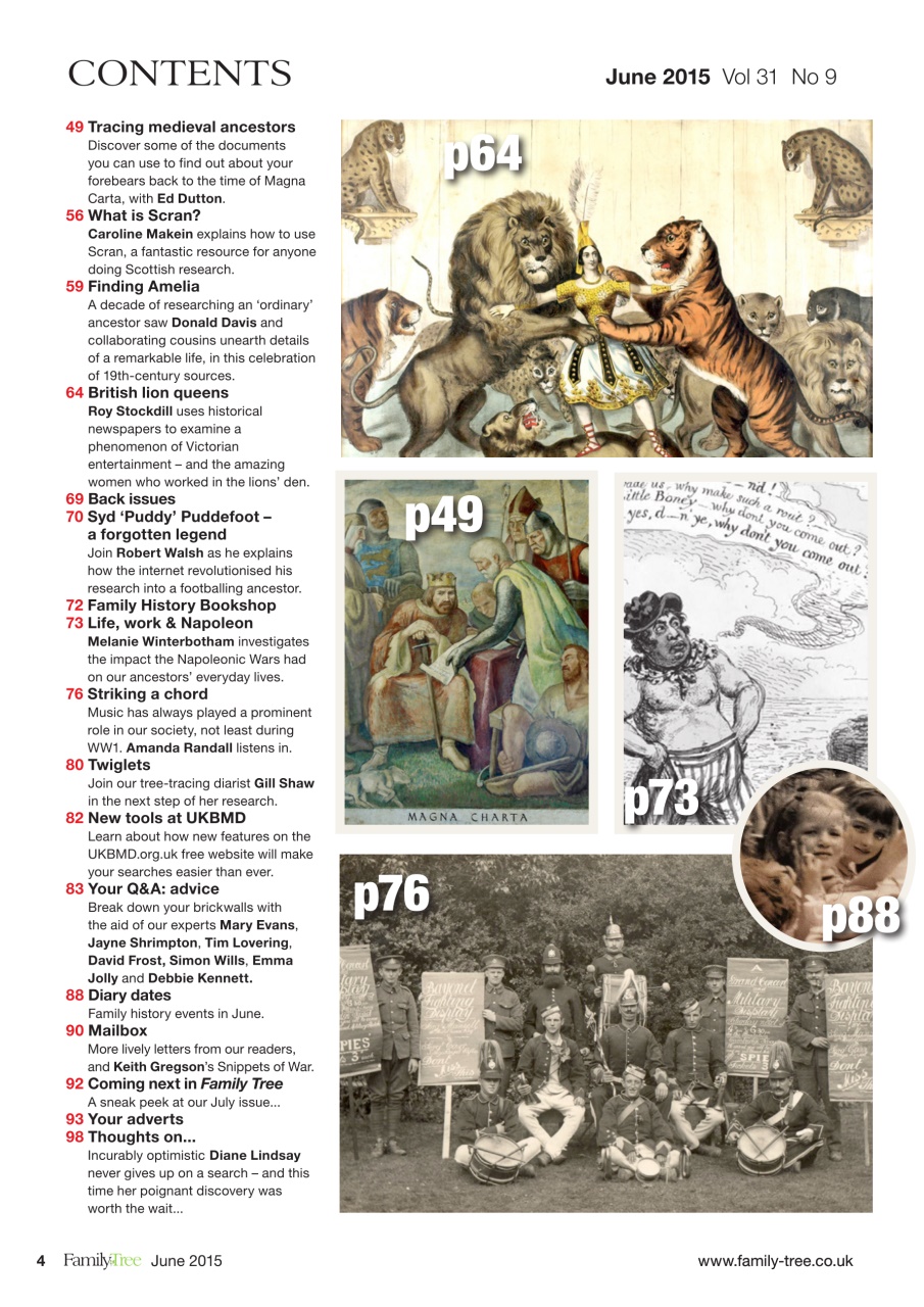 Family Tree Preview Pages