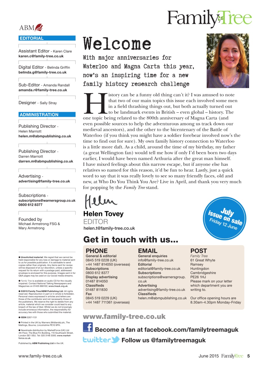 Family Tree Preview Pages