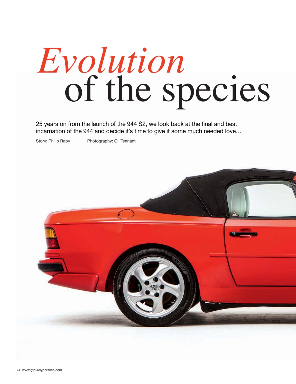 GT Porsche Preview Pages