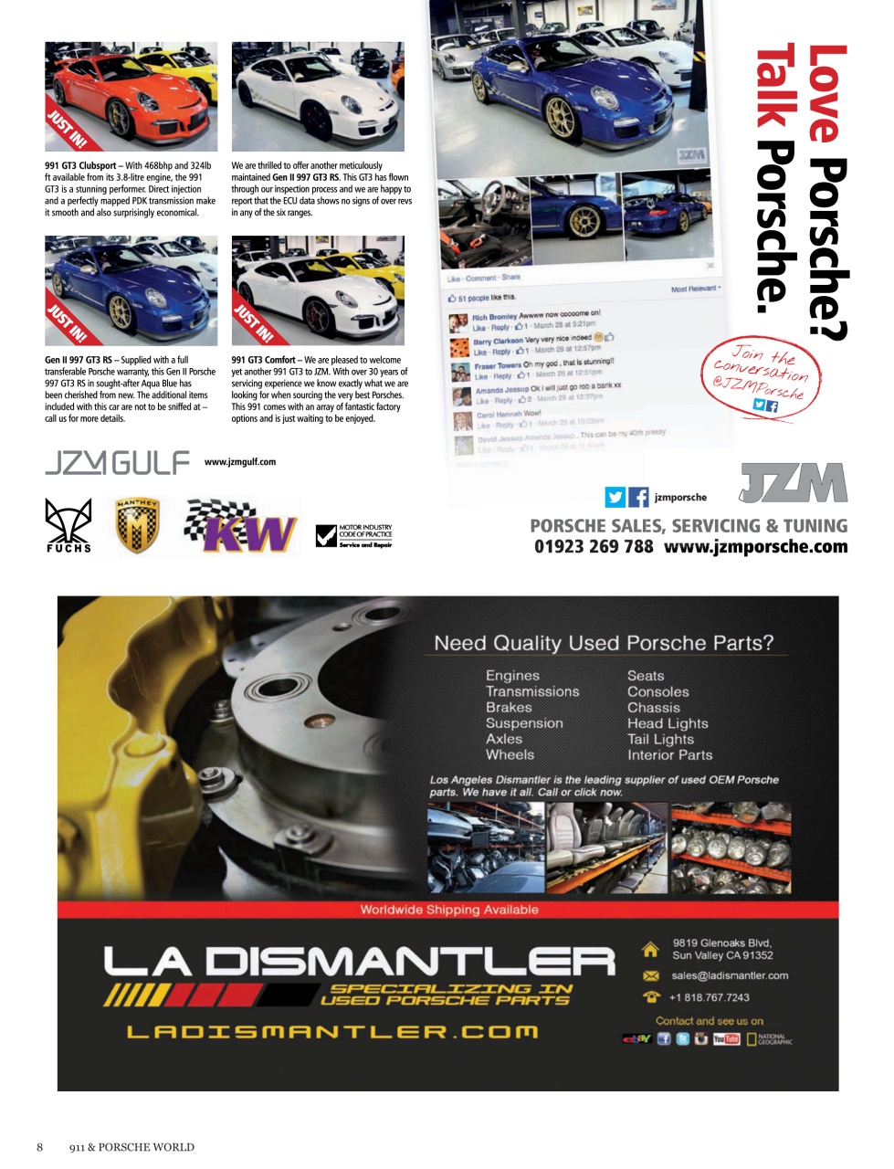 911 & Porsche World Preview Pages