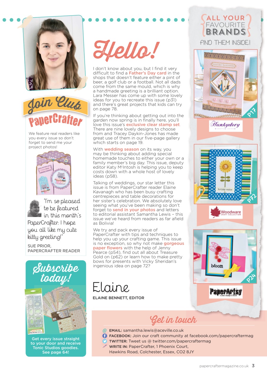 PaperCrafter Preview Pages