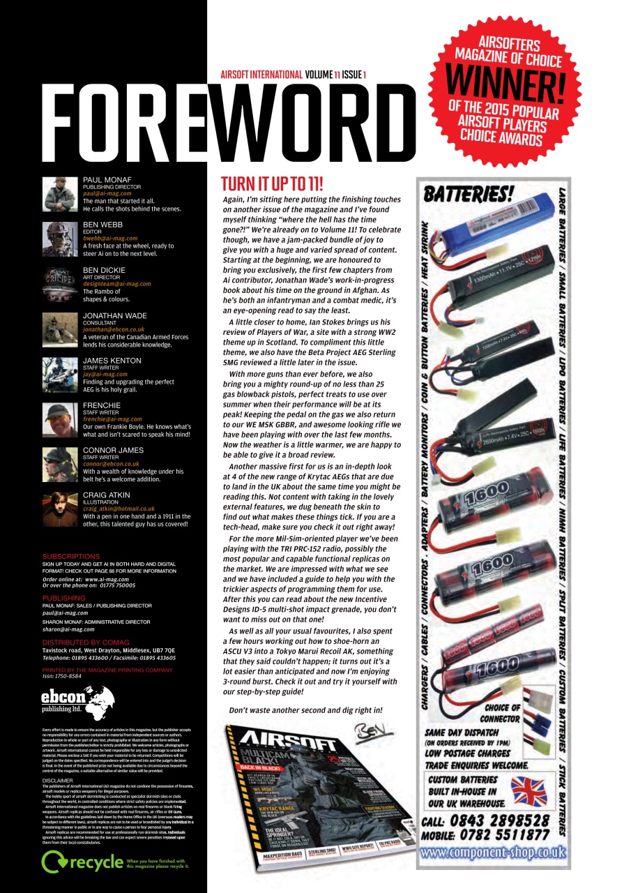 Airsoft International Preview Pages