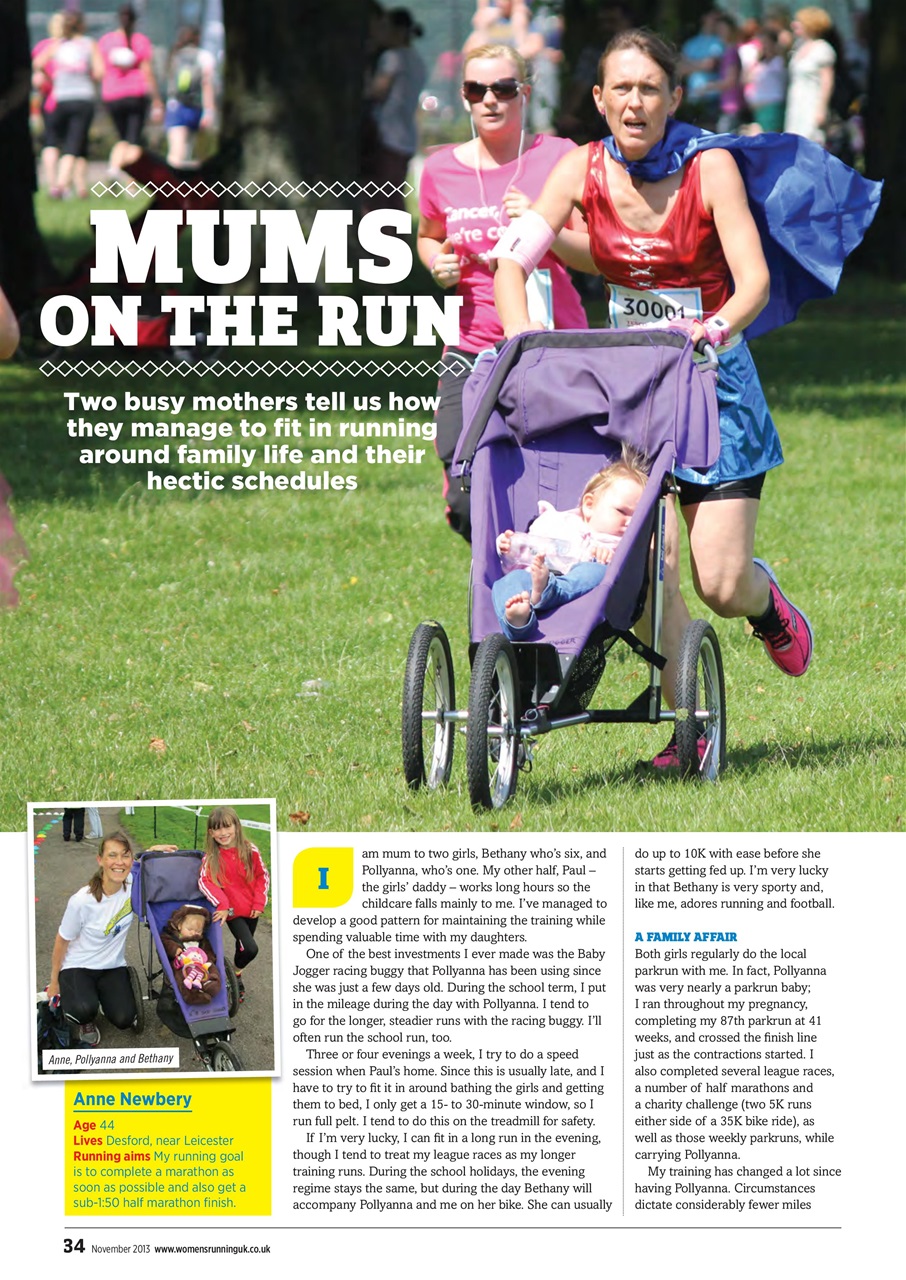 Women’s Running Preview Pages