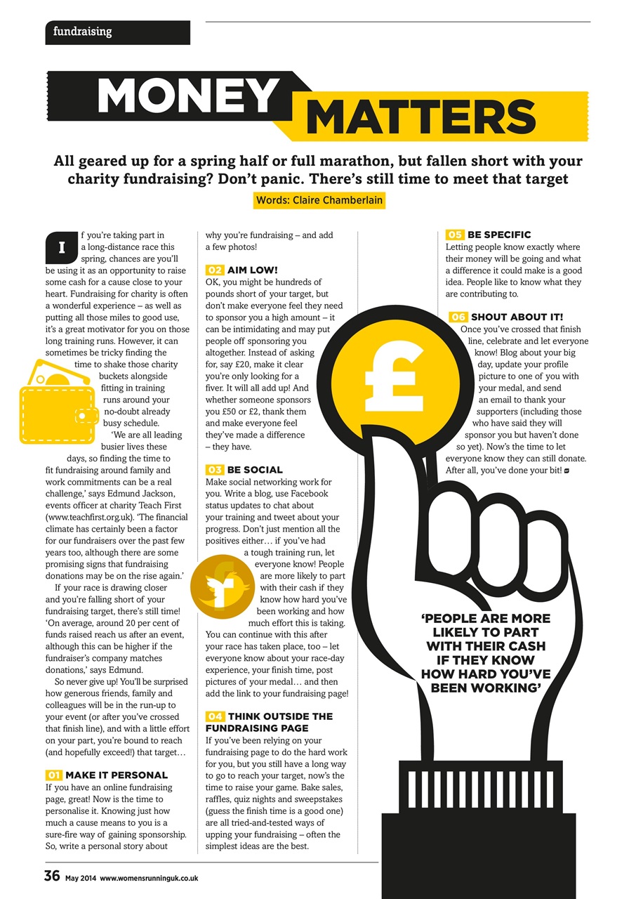 Women’s Running Preview Pages