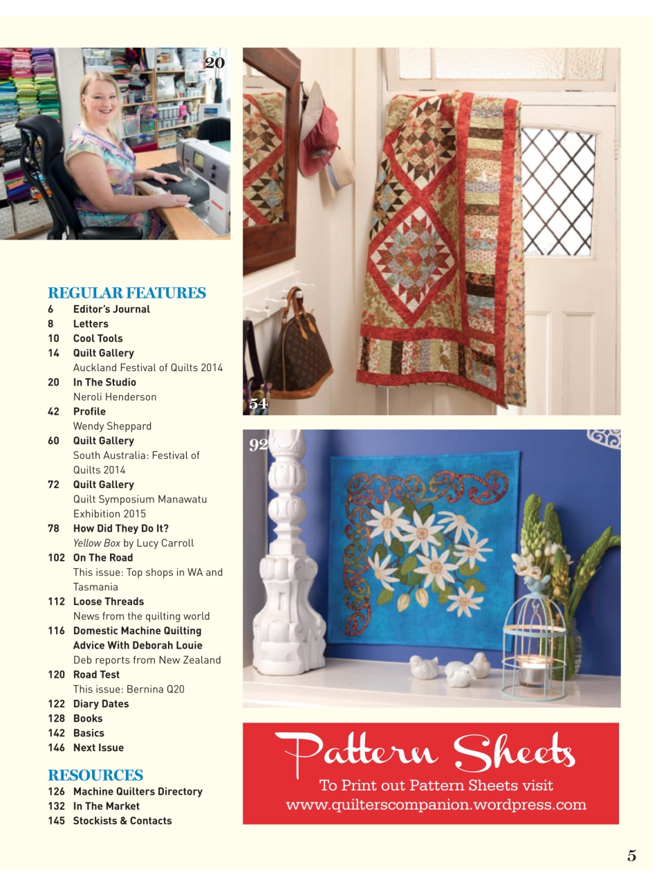 Quilters Companion Preview Pages