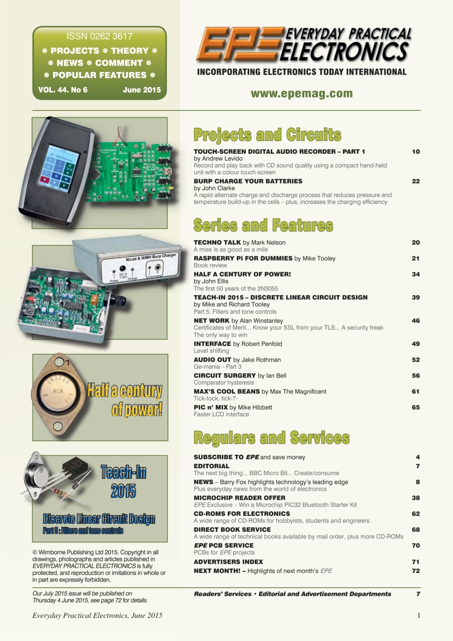 Practical Electronics Preview Pages