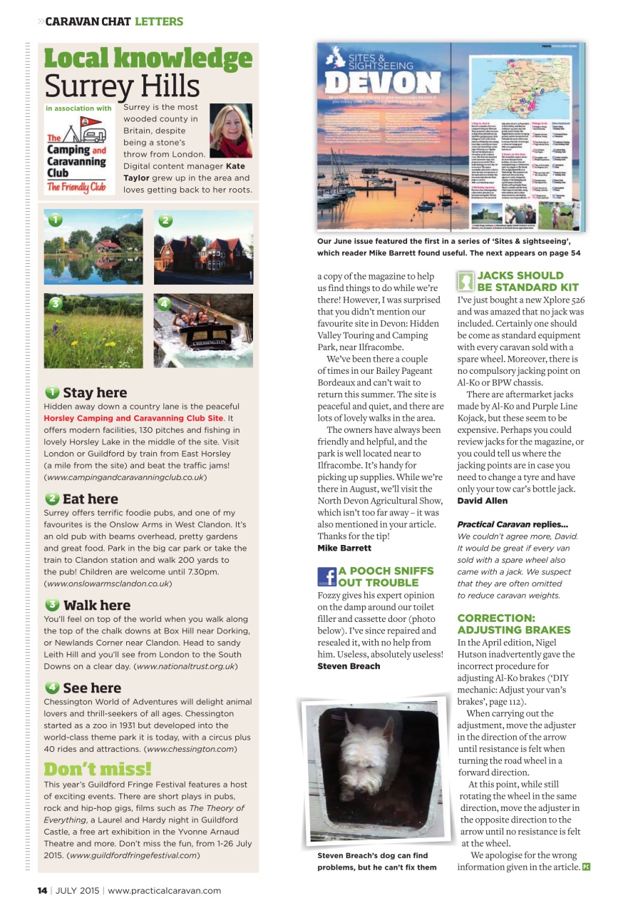 Practical Caravan Preview Pages