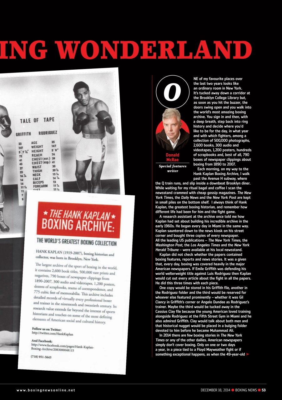 Boxing News Preview Pages