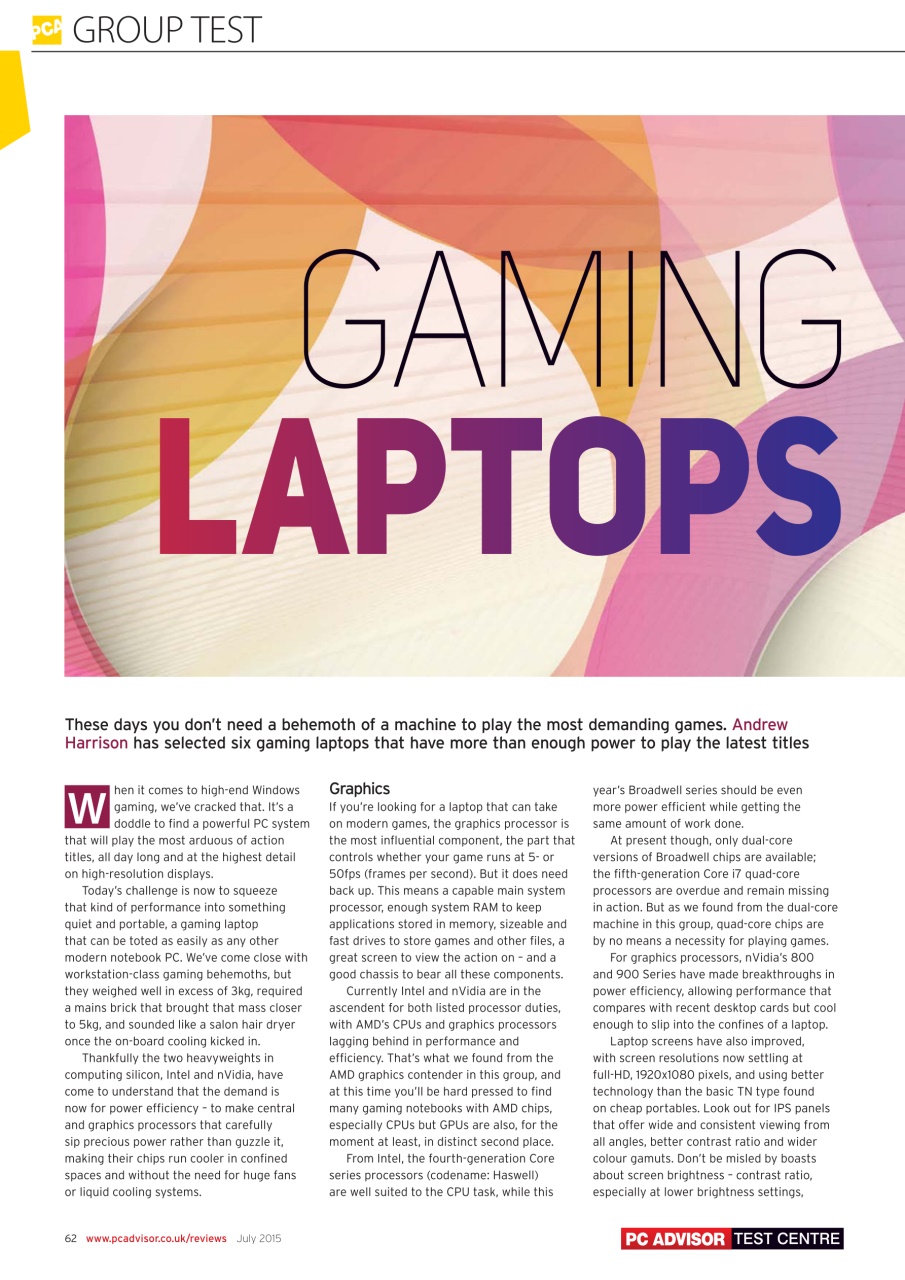 Tech Advisor Preview Pages