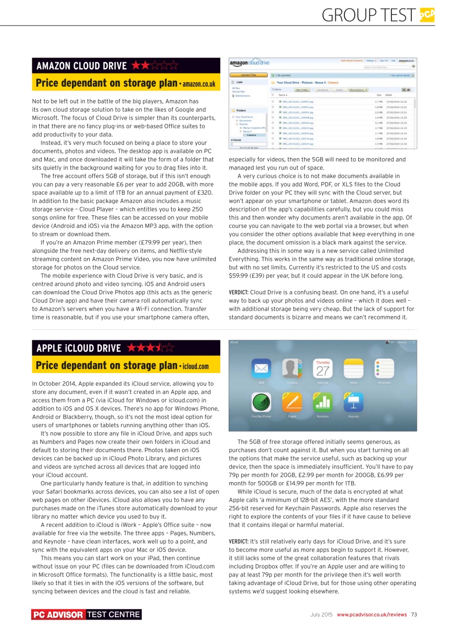 Tech Advisor Preview Pages