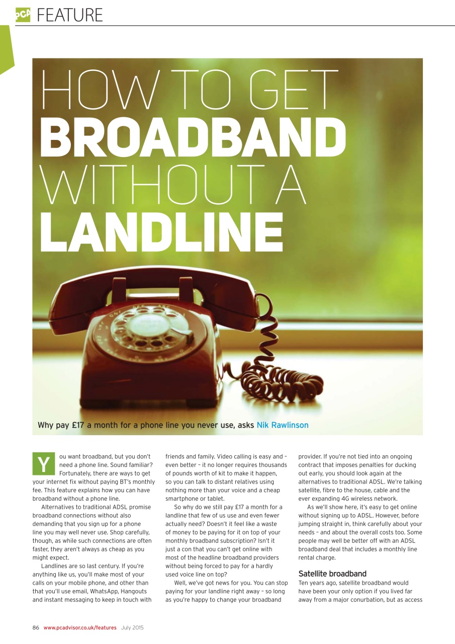 Tech Advisor Preview Pages