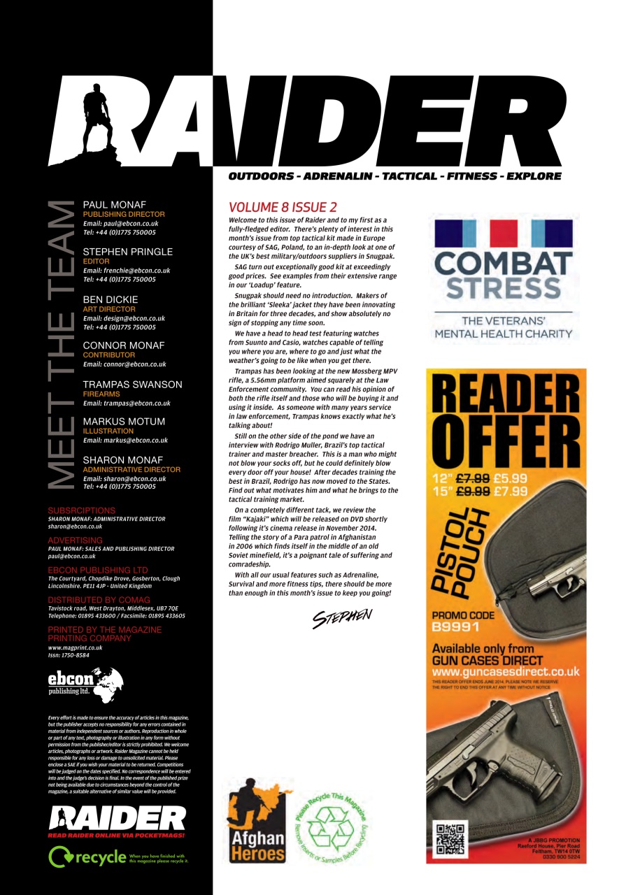 Raider Preview Pages