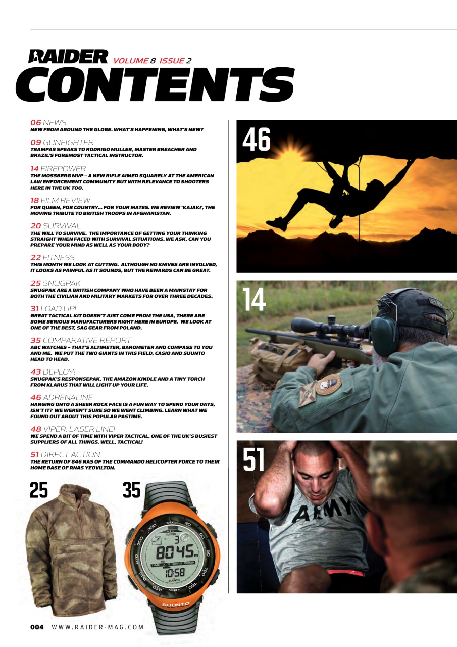 Raider Preview Pages