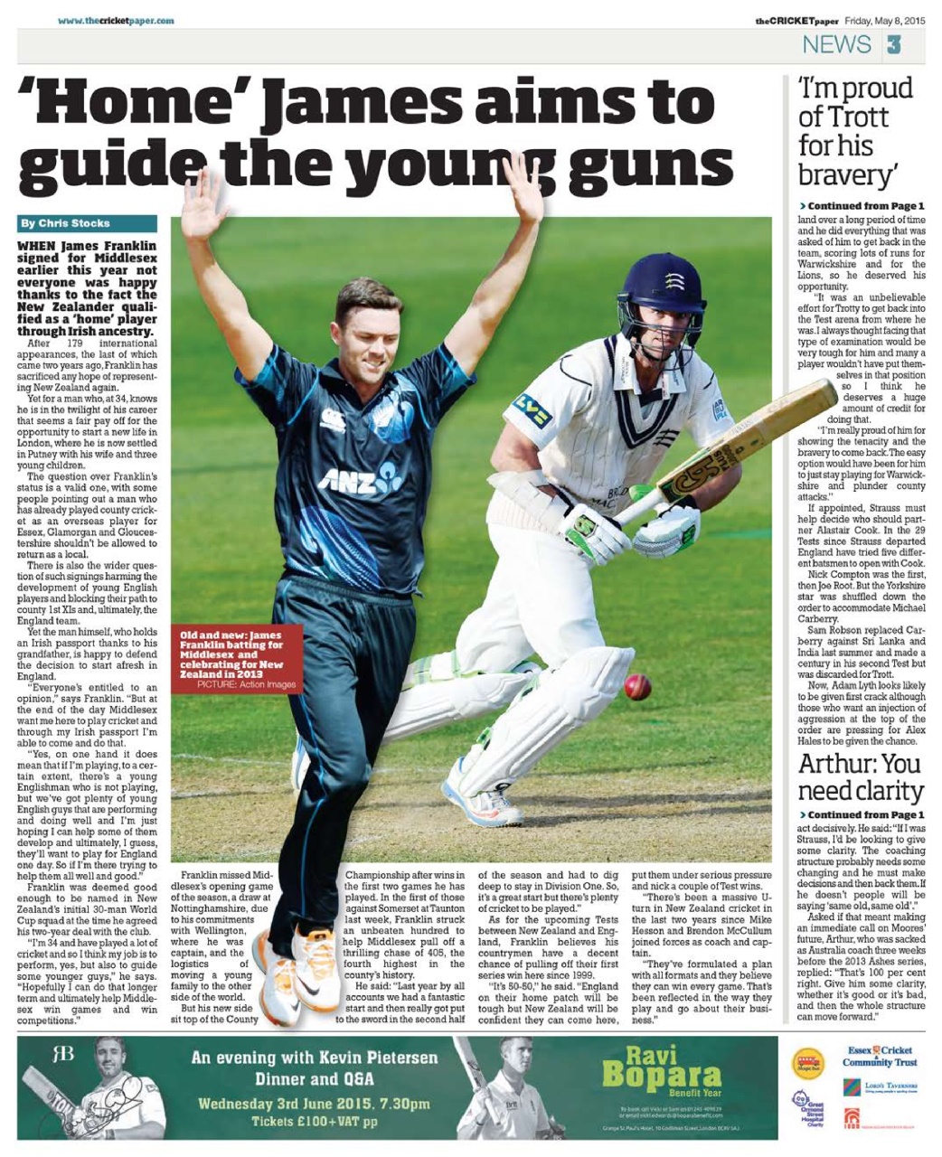 The Cricket Paper Preview Pages