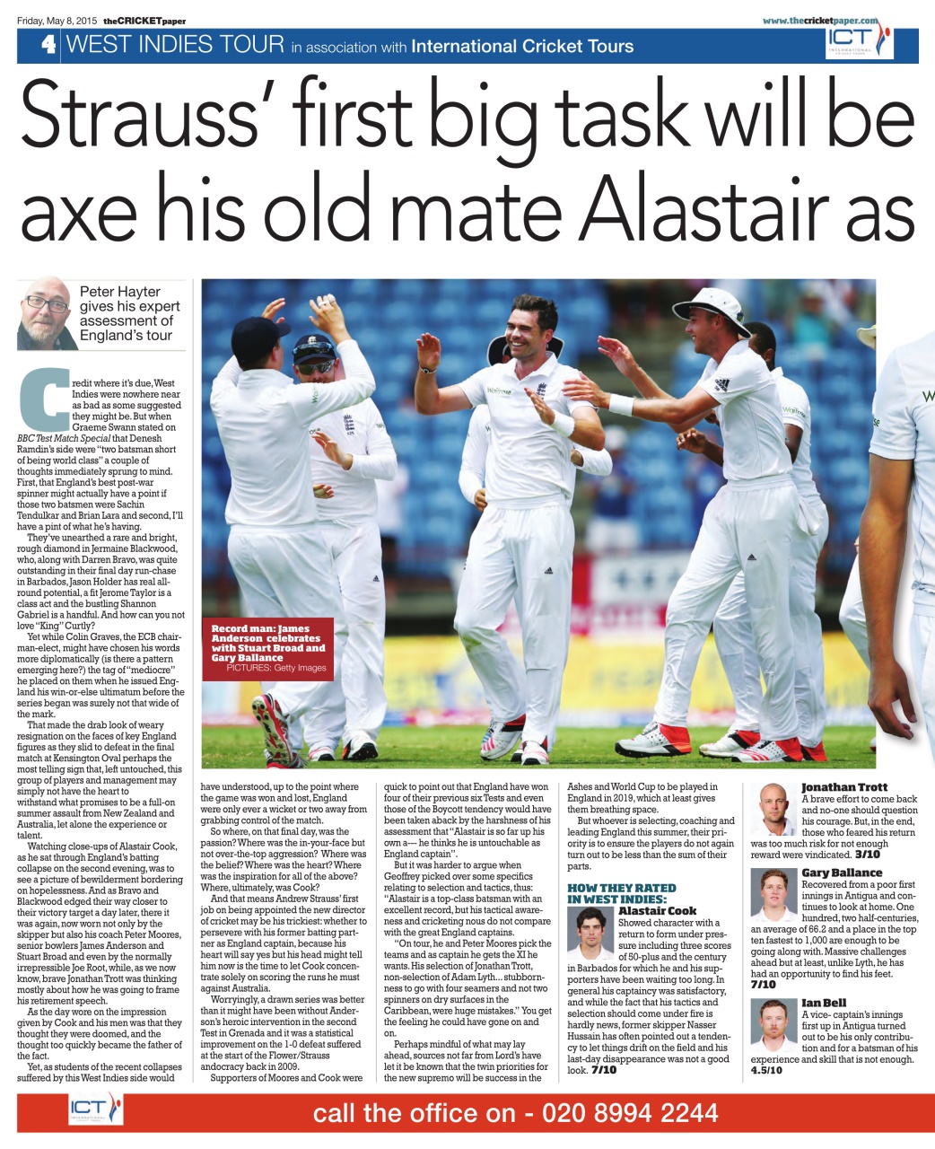 The Cricket Paper Preview Pages