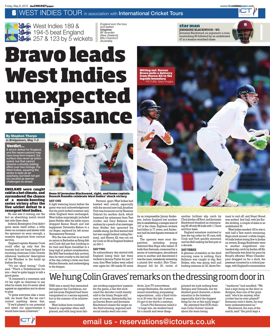 The Cricket Paper Preview Pages