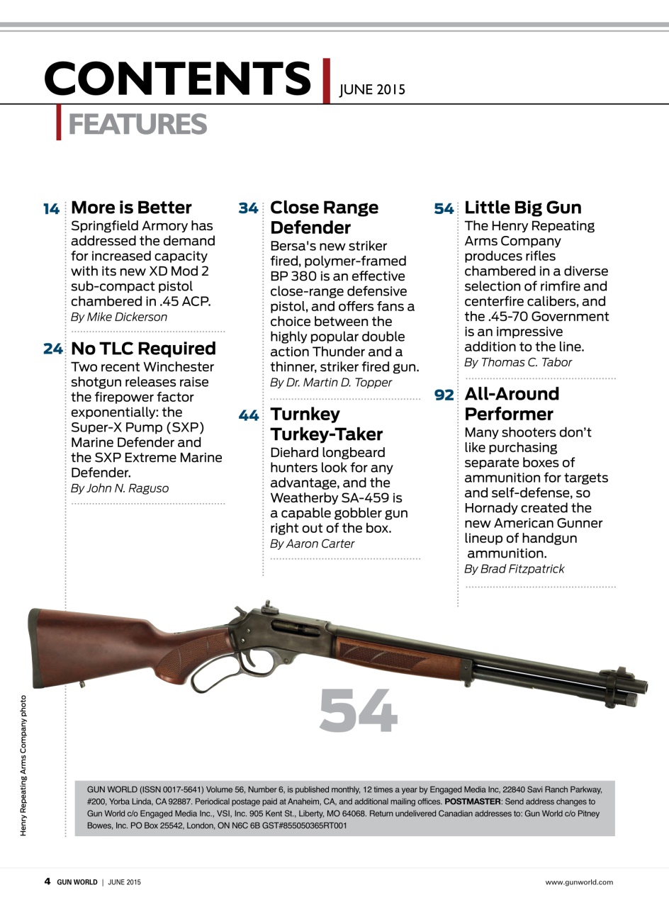 Gun World Preview Pages