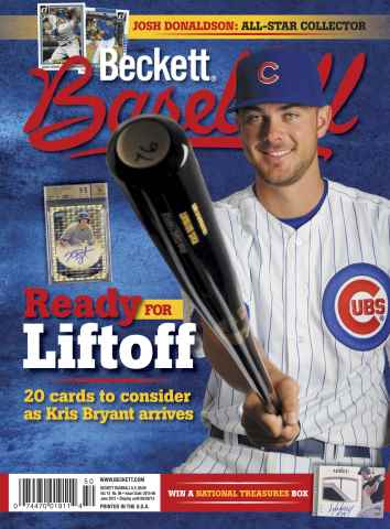 Beckett Baseball Magazine issue June 2015