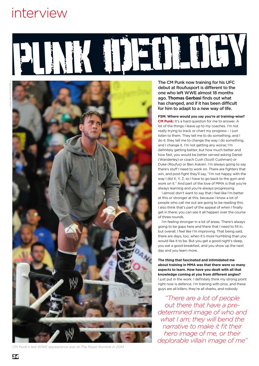 Wrestletalk Magazine Preview Pages