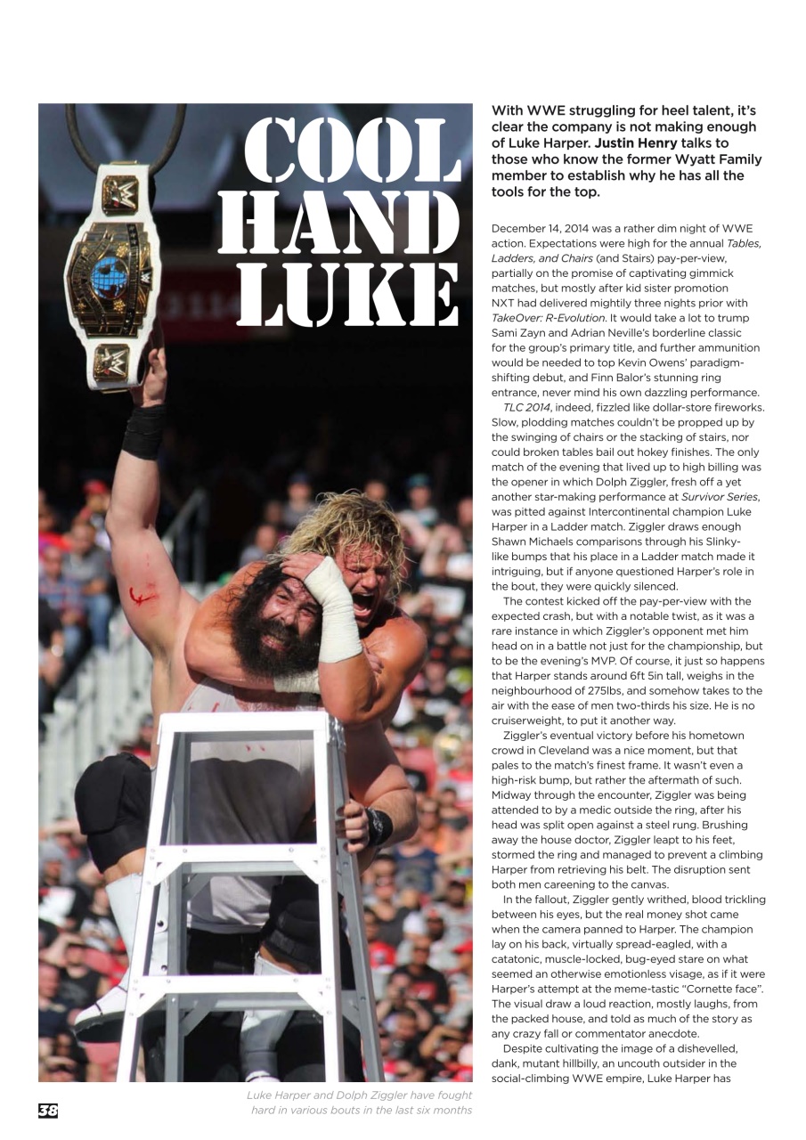 Wrestletalk Magazine Preview Pages
