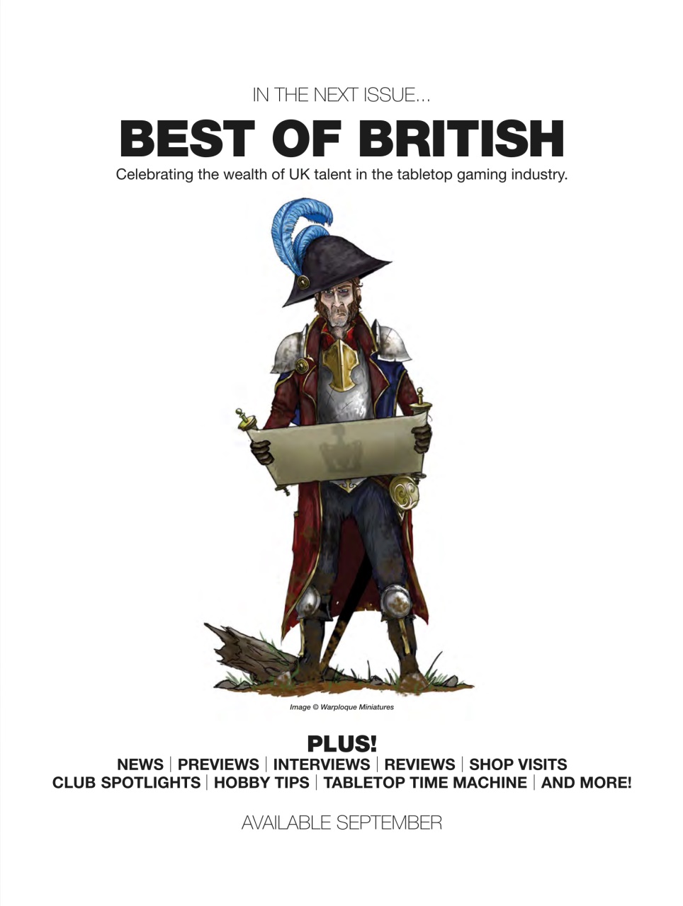 Tabletop Gaming Preview Pages