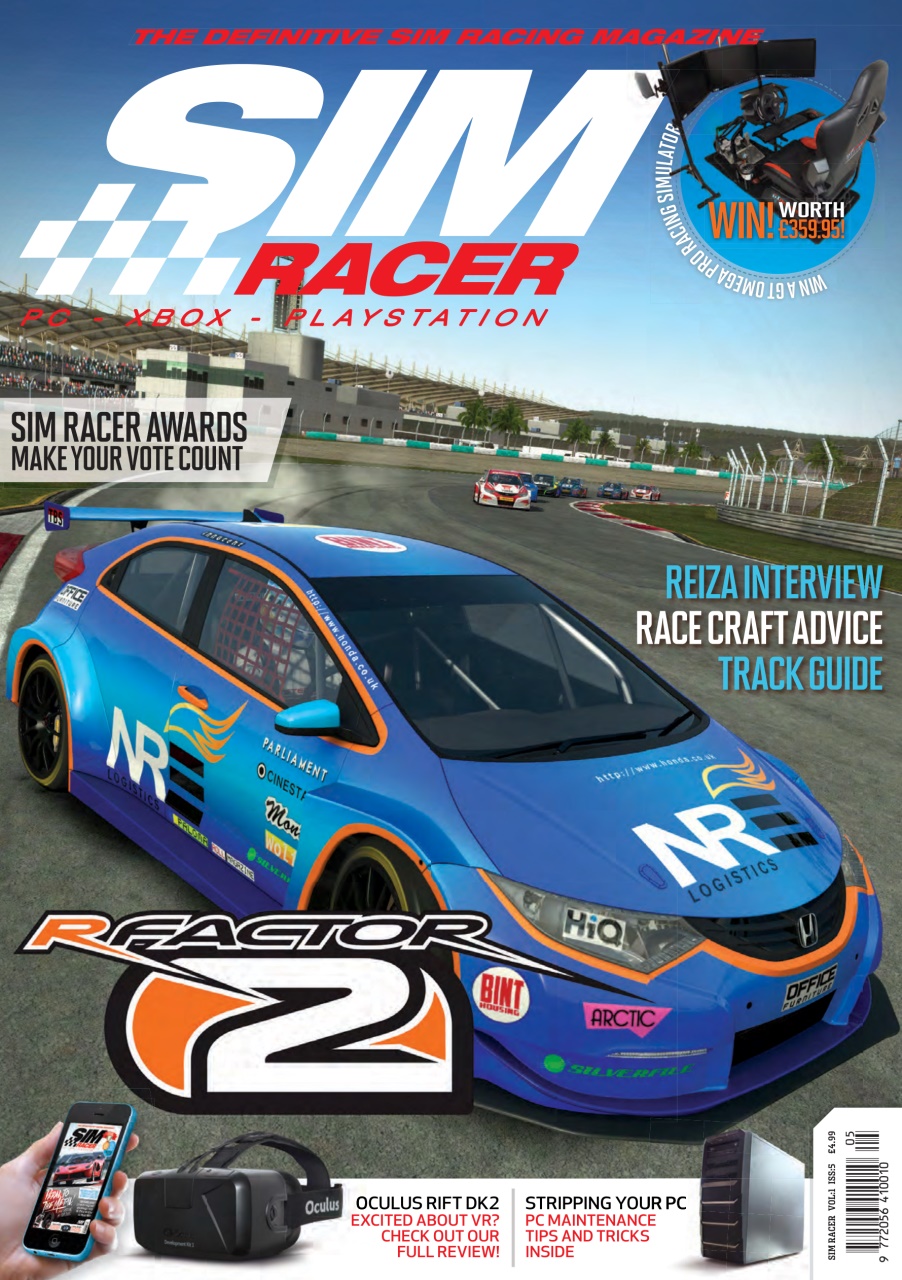 Sim Racer Preview Pages