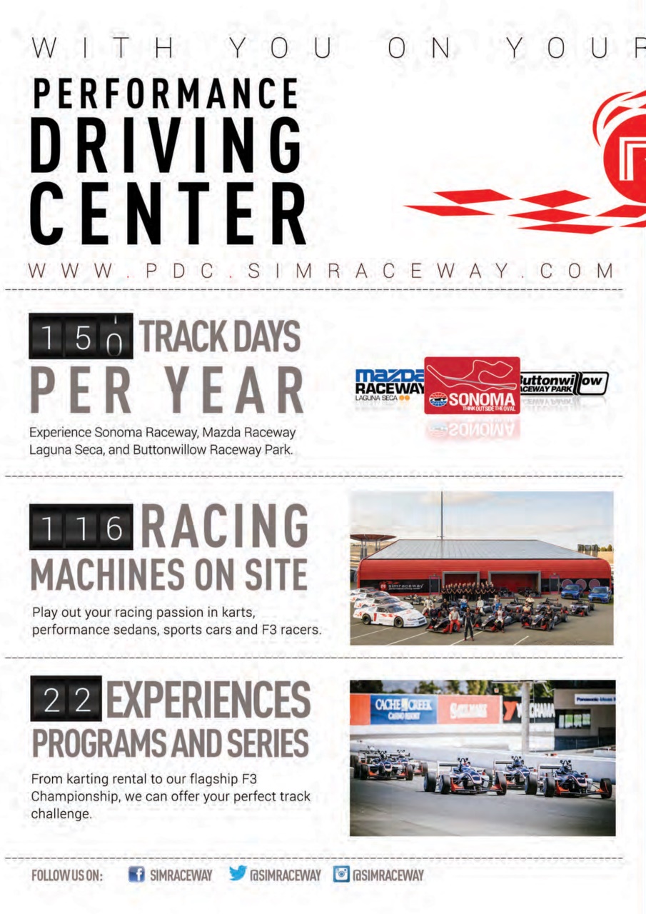 Sim Racer Preview Pages