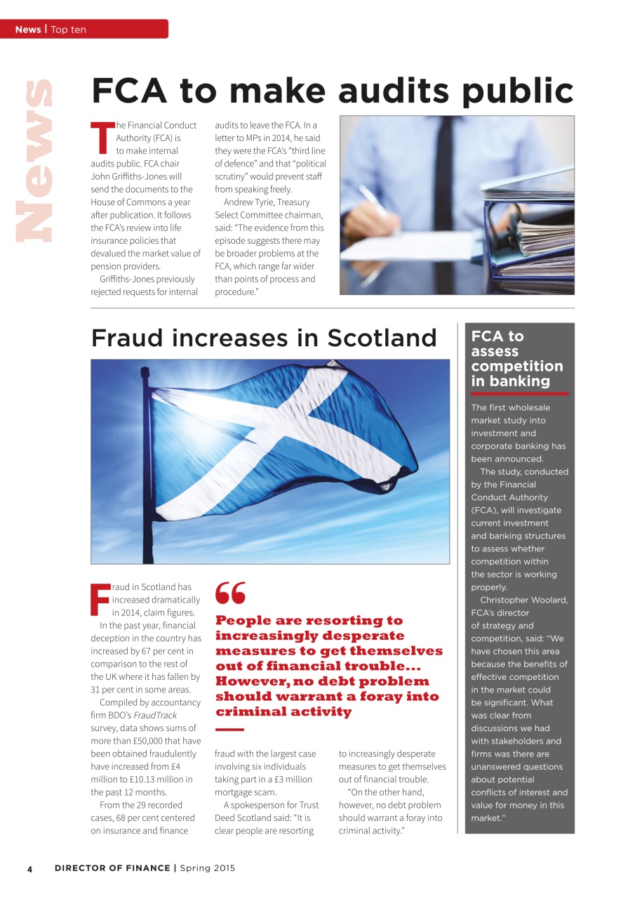 Director of Finance Preview Pages