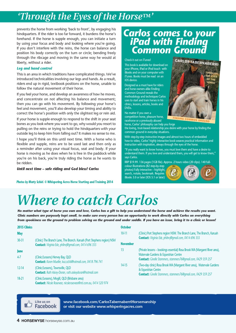 HorseWyse Magazine Preview Pages