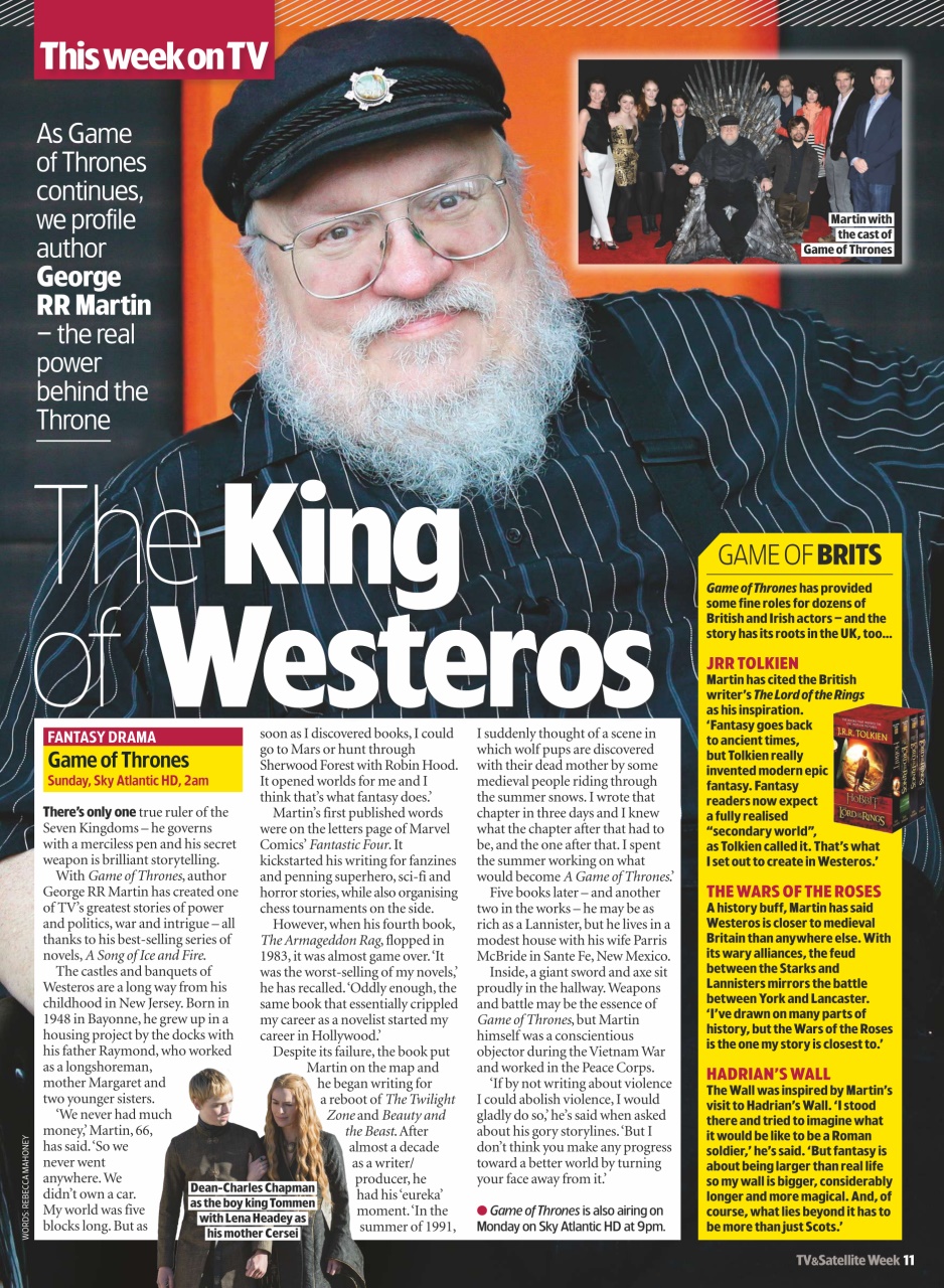 TV & Satellite Week Preview Pages