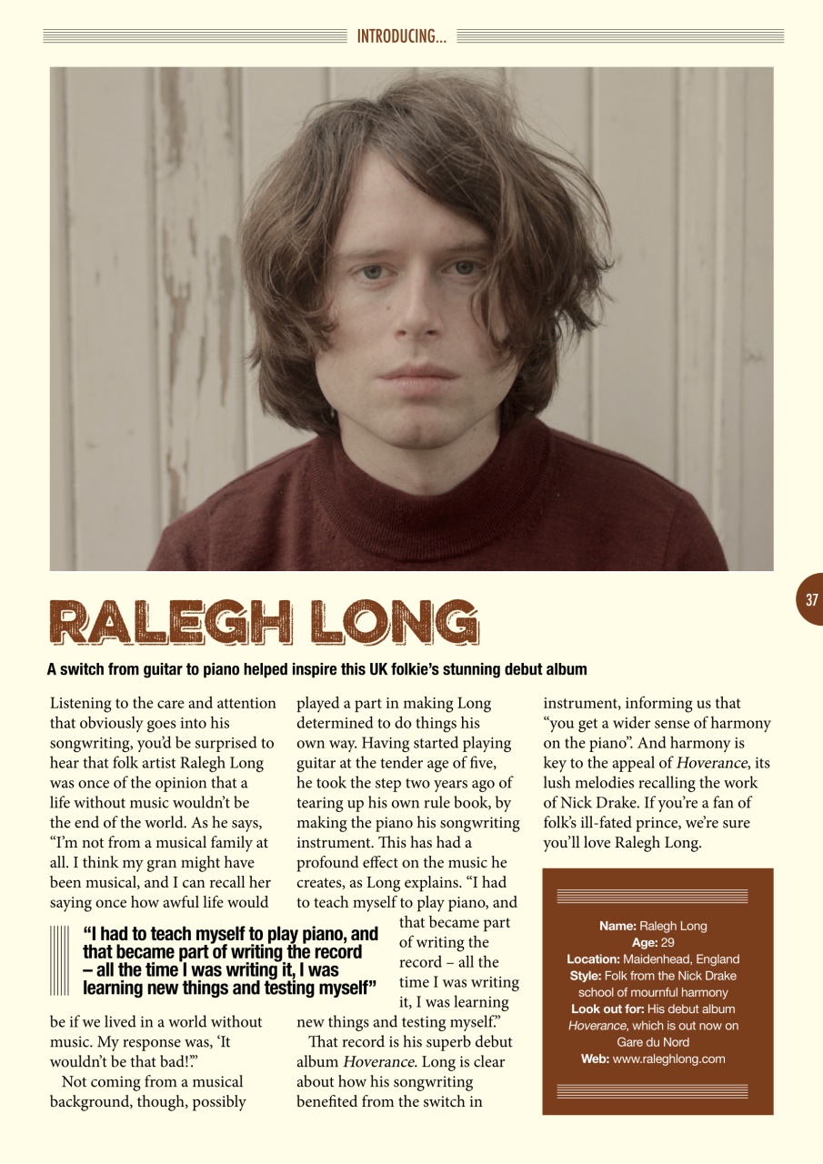Songwriting Magazine Preview Pages