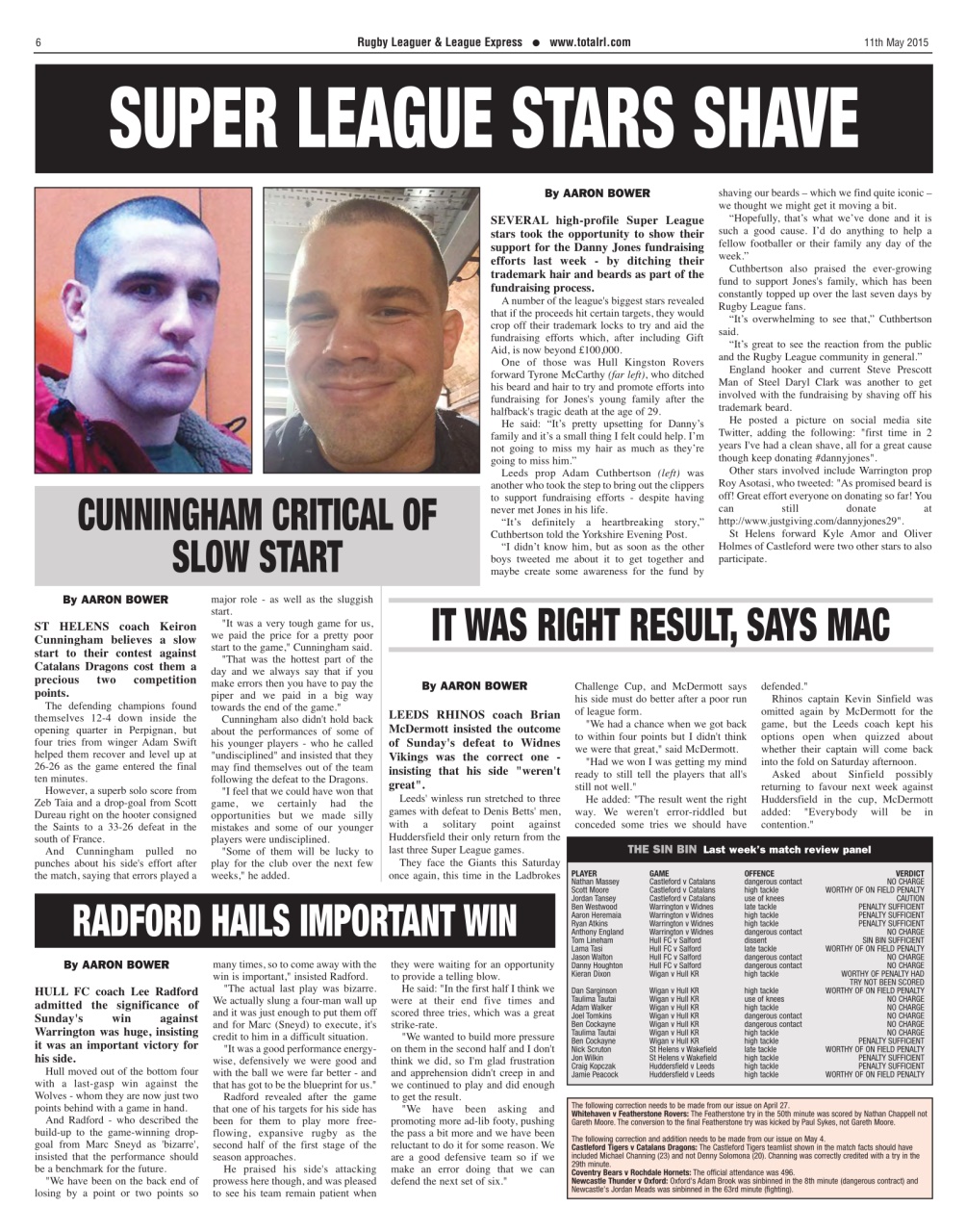 League Express Preview Pages