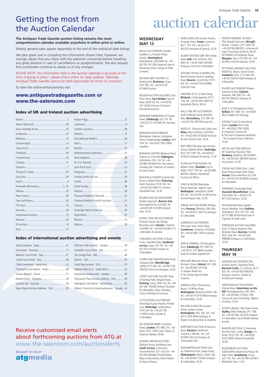 Antiques Trade Gazette Preview Pages