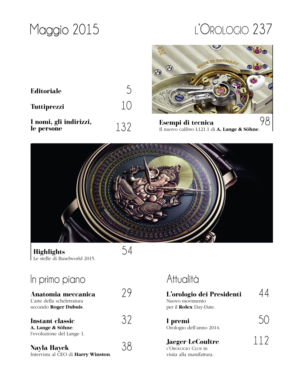 L'Orologio Preview Pages