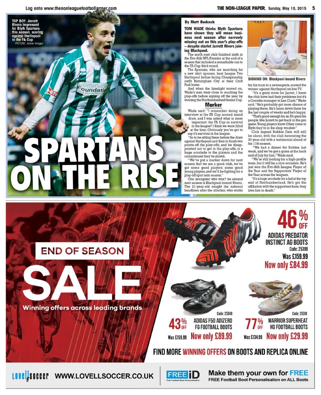 The Non-League Football Paper Preview Pages