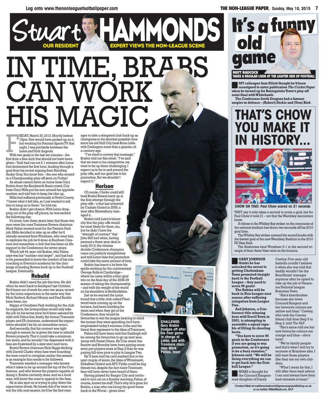 The Non-League Football Paper Preview Pages