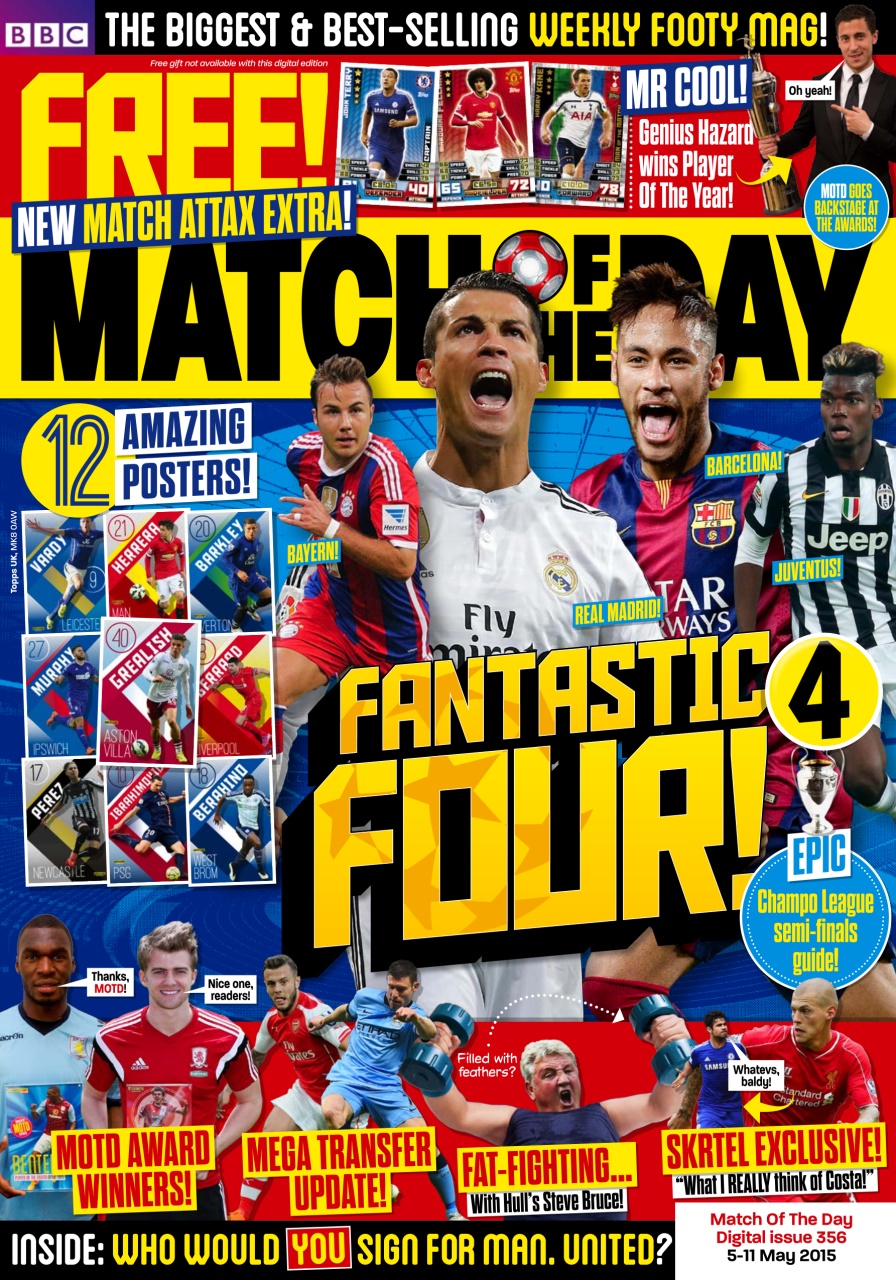 Match of the Day Preview Pages
