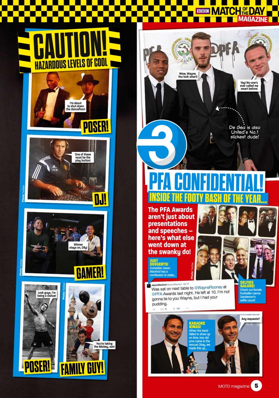 Match of the Day Preview Pages