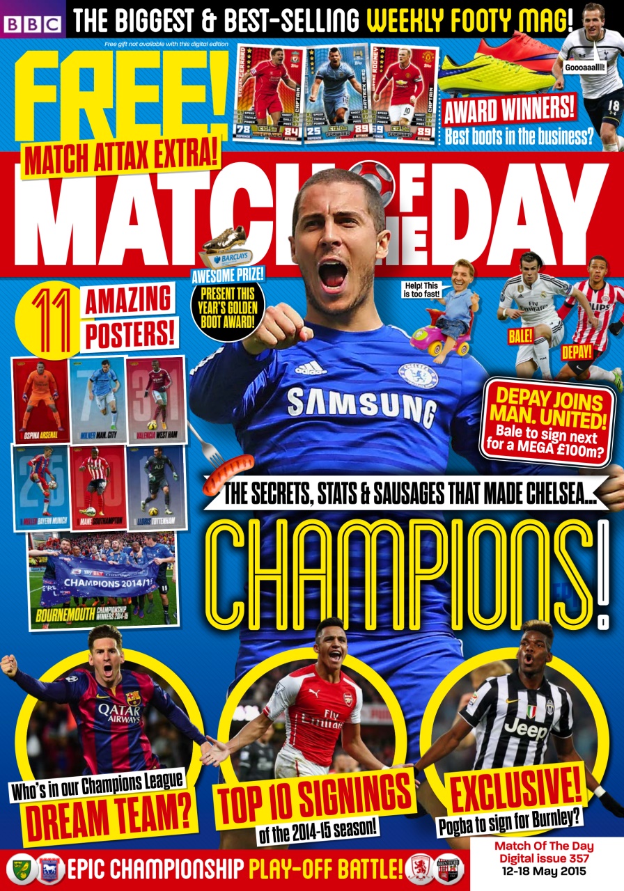 Match of the Day Preview Pages