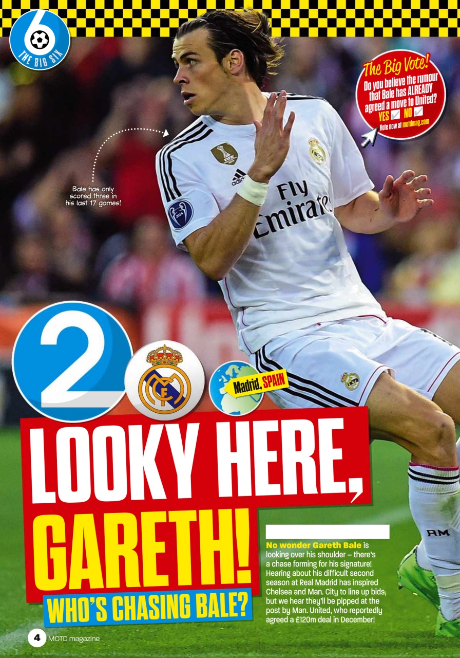 Match of the Day Preview Pages