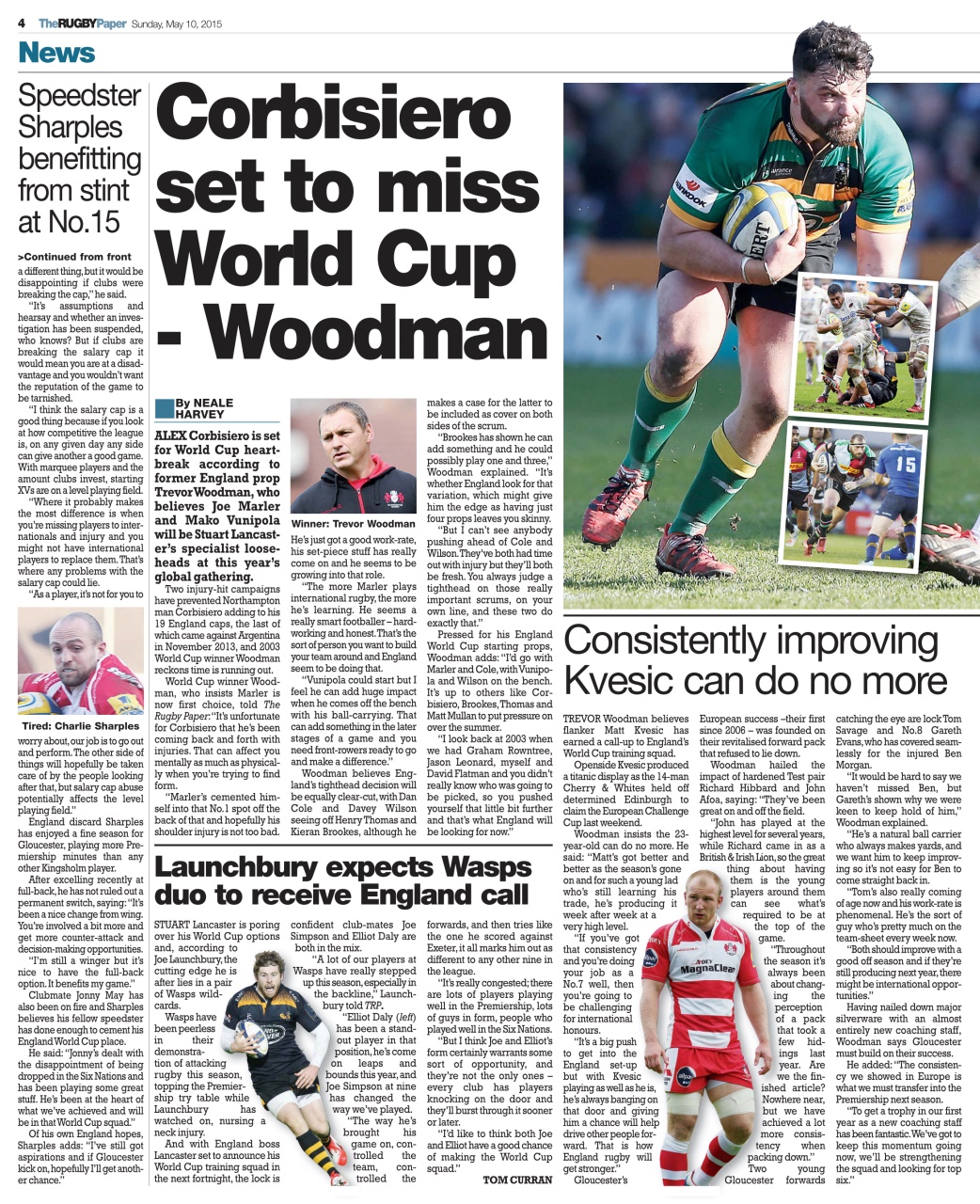 The Rugby Paper Preview Pages
