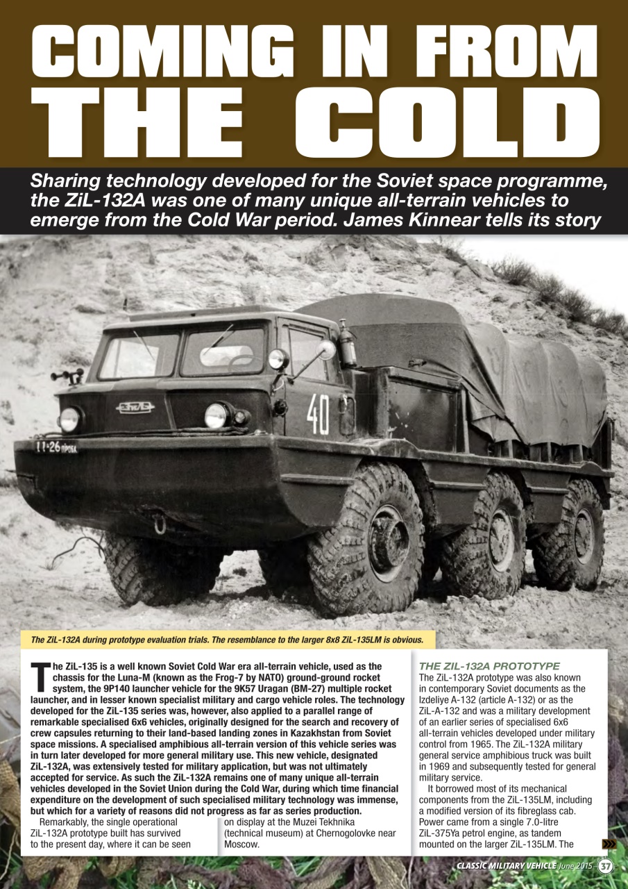 Classic Military Vehicle Preview Pages
