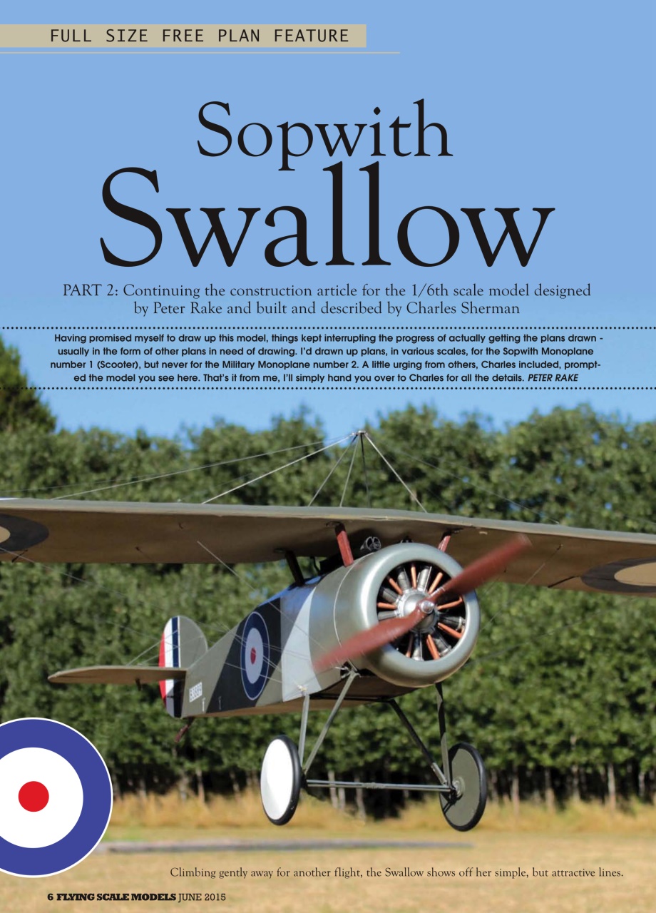 Flying Scale Models Preview Pages