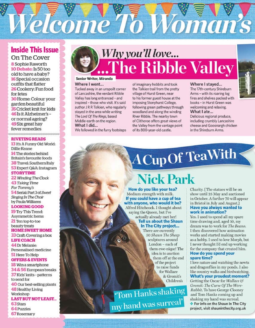 Woman's Weekly Preview Pages