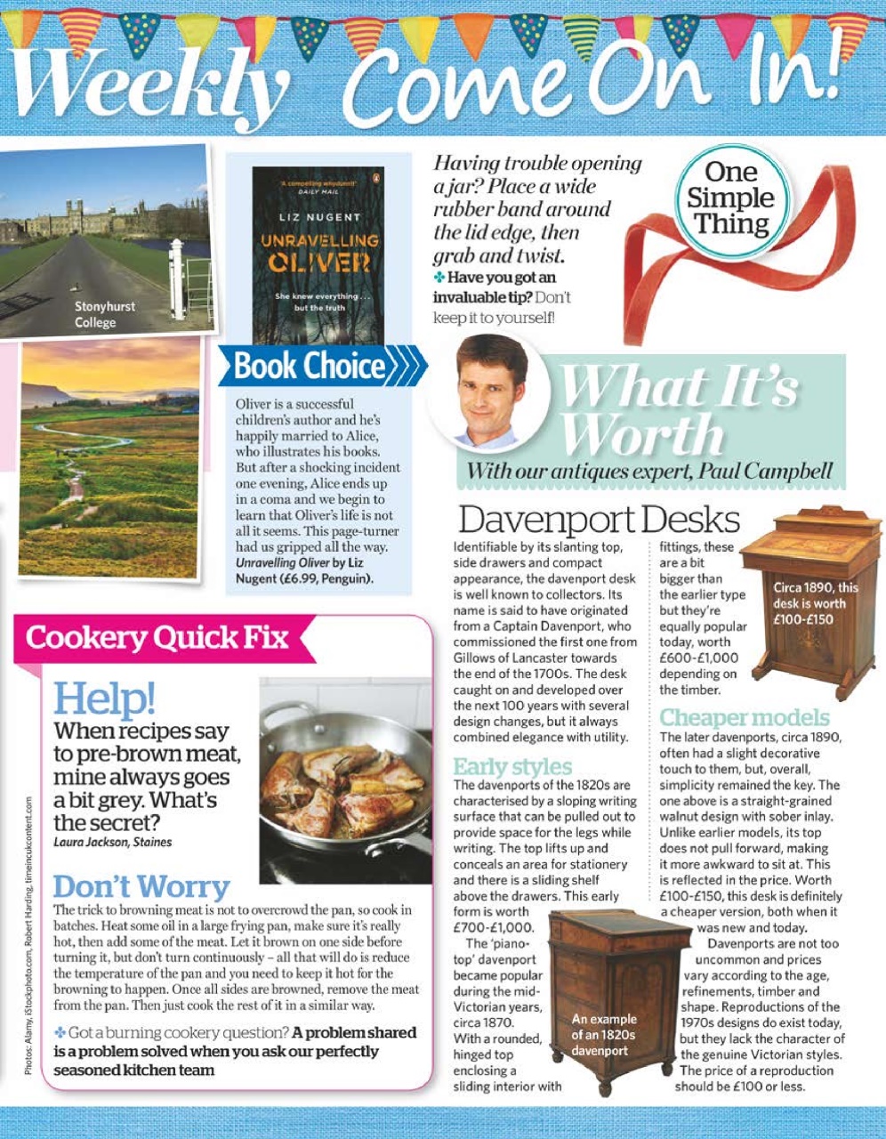 Woman's Weekly Preview Pages