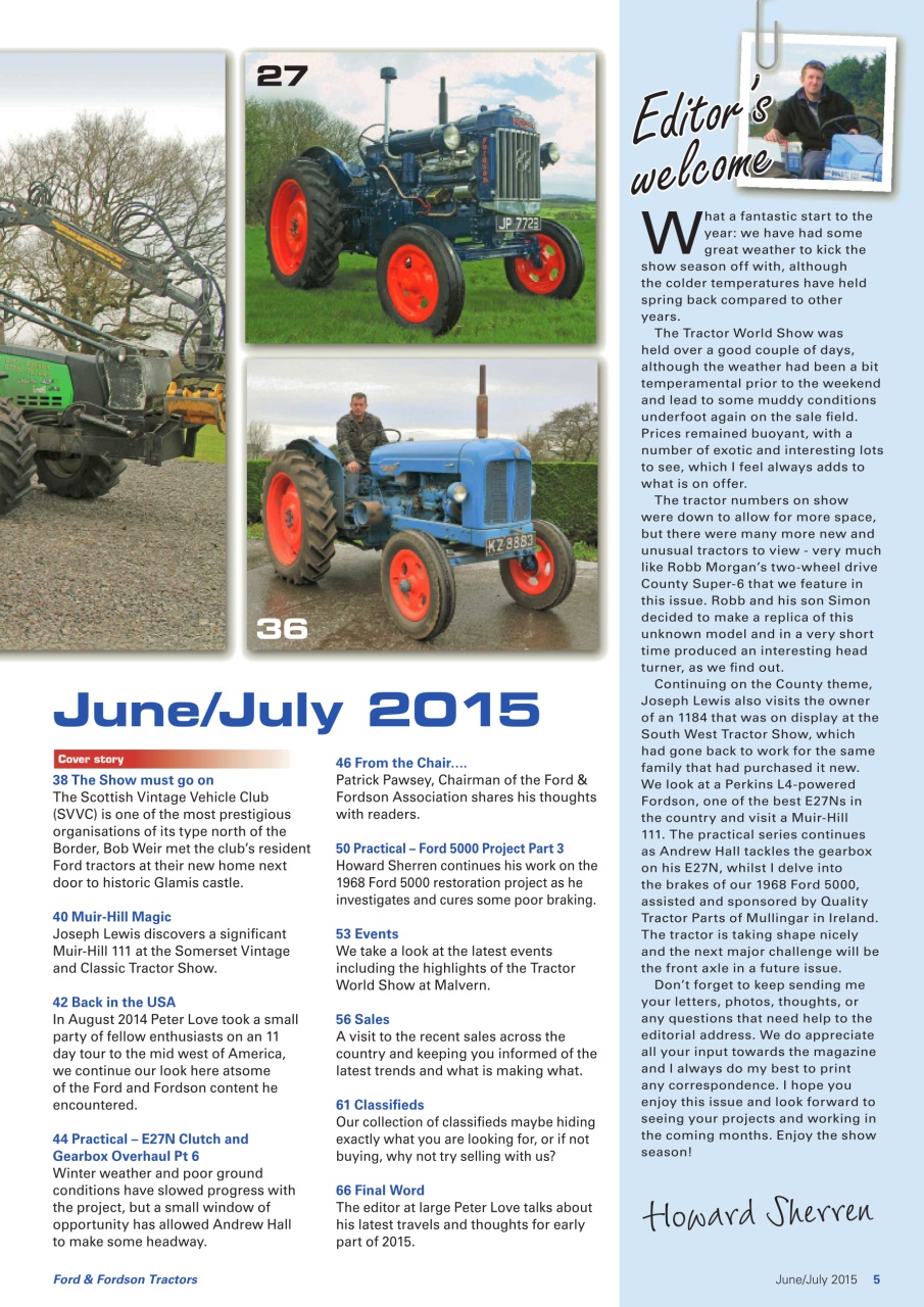 Ford & Fordson Preview Pages