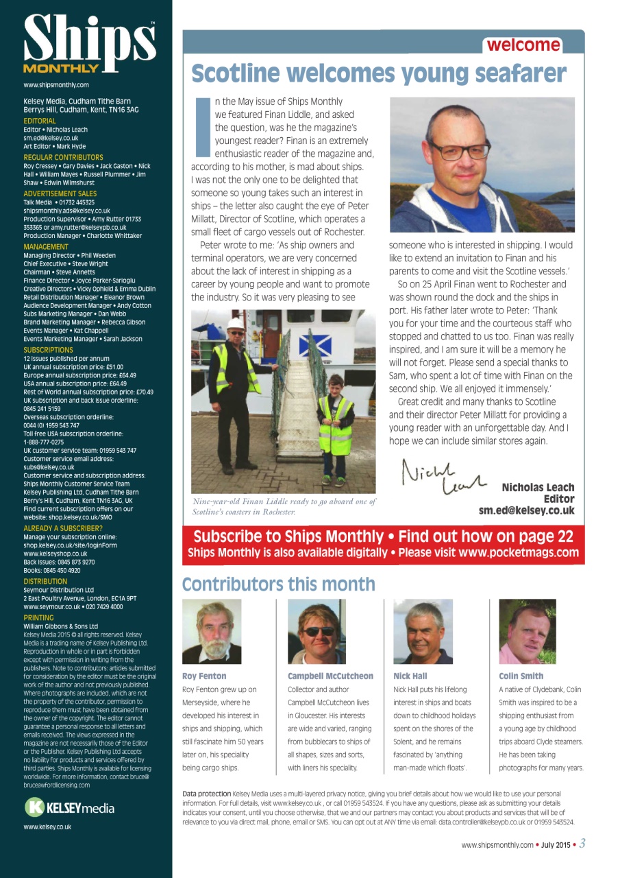 Ships Monthly Preview Pages