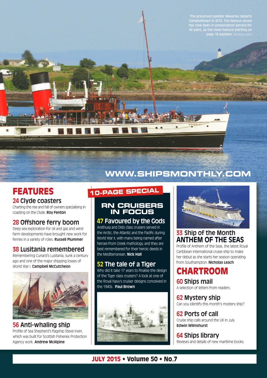 Ships Monthly Preview Pages