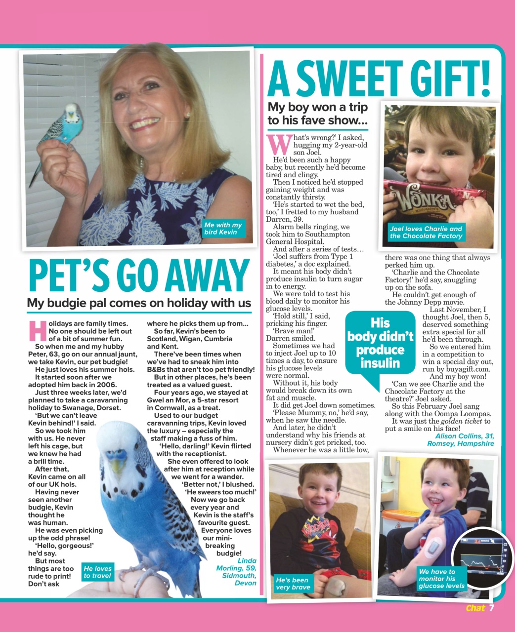 Chat Specials Preview Pages