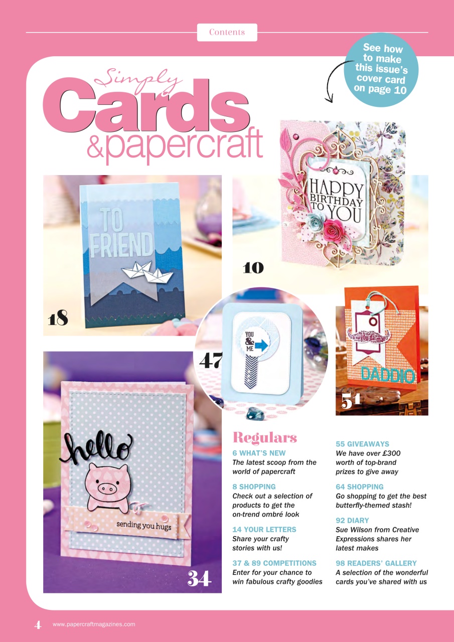 Simply Cards & Papercraft Preview Pages